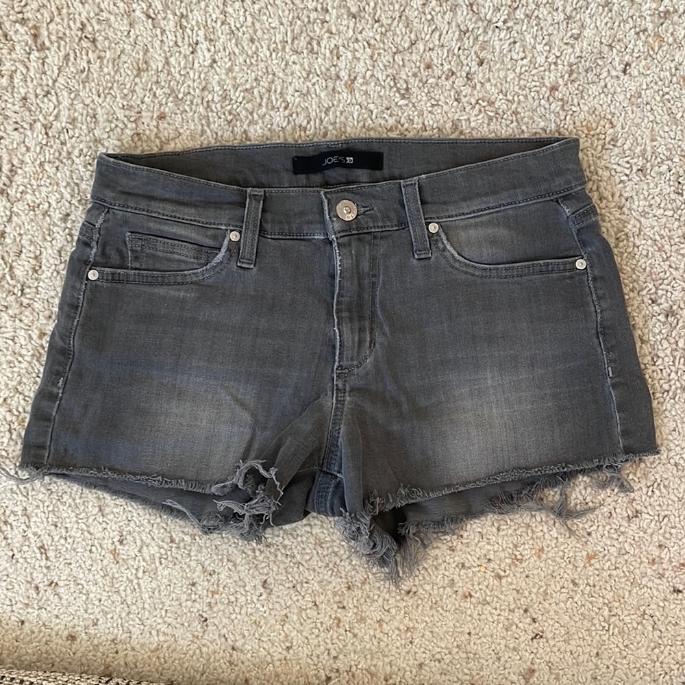 Joe’s Jeans Grey denim shorts